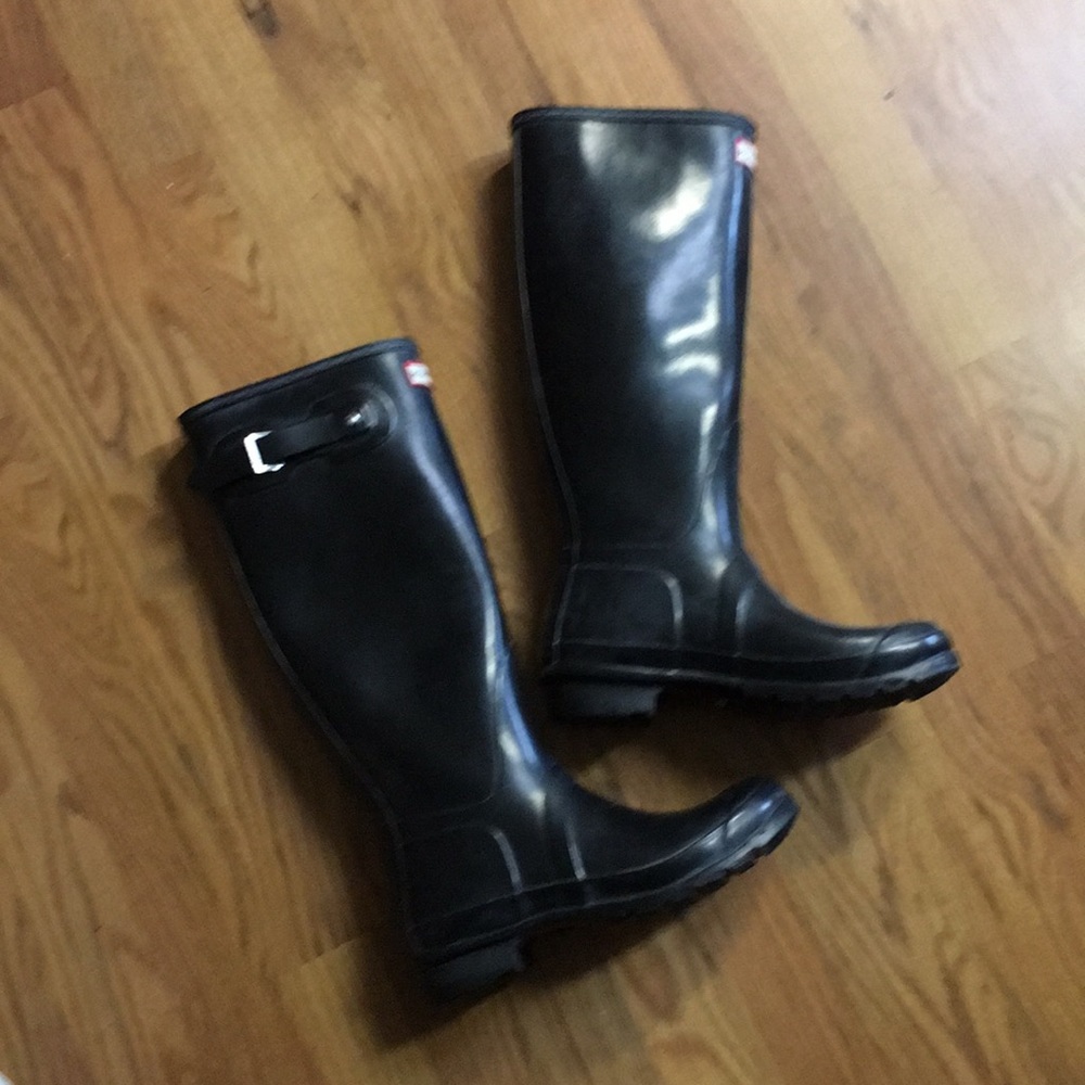 Hunter rain boots